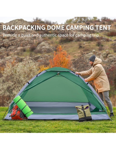 Tienda de Camping JELUCAMP JLP-TENT-8847 para 2 Personas