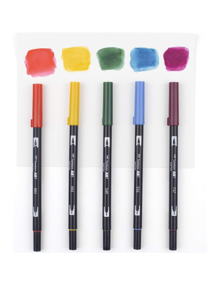 Set de Acuarelas Tombow 56198 con Marcadores Doble Pincel