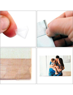 Esquinas Adhesivas para Fotos 3L Transparentes 250 Pcs 2