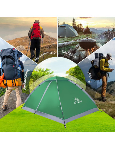 Tienda de Camping JELUCAMP JLP-TENT-8847 para 2 Personas