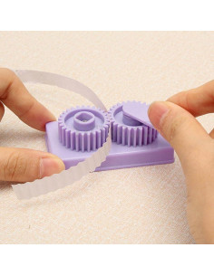 Herramienta de Crimpado SHIDXIB 2 Piezas para Quilling DIY 2