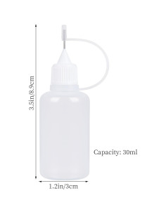 20 Botellas de Pegamento Punta de Aguja Bantoye 30 ml 2