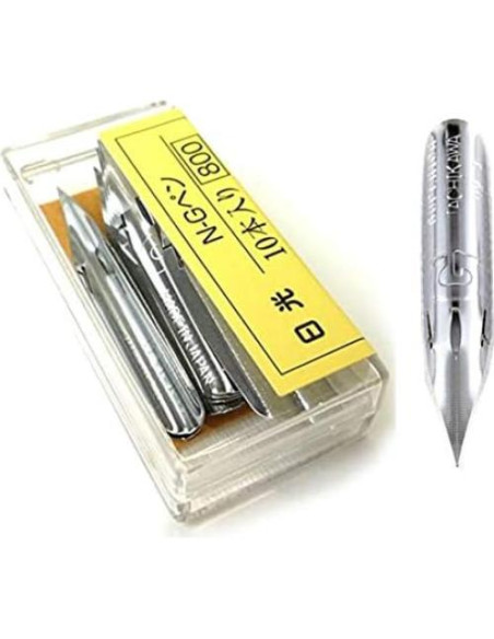 Juego de 20 Puntas de Pluma Tachikawa Nikko G y Zebra G Juego de 20 Puntas de Pluma Tachikawa Nikko G y Zebra G