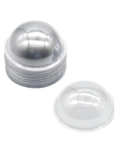 50 Cubiertas Redondas de Plástico 9cm UUYYEO para Shaker 3D