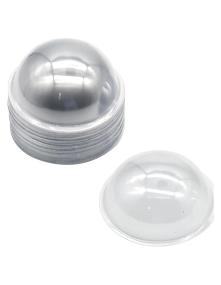 50 Cubiertas Redondas de Plástico 9cm UUYYEO para Shaker 3D