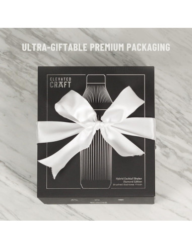 Coctelera Híbrida Elevated Craft 28 oz Acero Inoxidable Aislada
