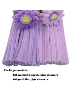 Limpiapipas Apedoixy 200 Piezas 6mm x 30cm Asortidos 2