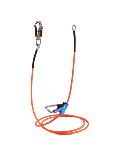 Lanyard de Escalada NantFun 1.27 cm x 3.05 m con Mosquetón
