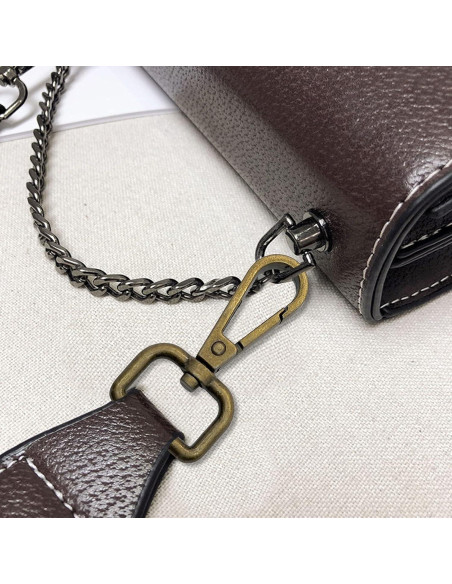 12 Ganchos Giratorios D Anillo Oubaka 48mm Bronce Antiguo