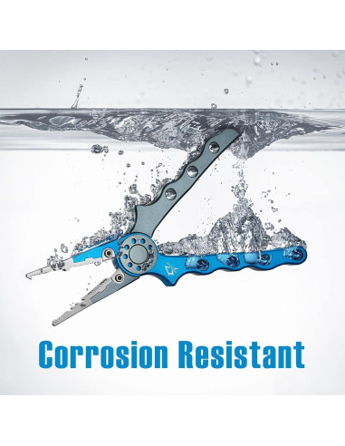 Pinzas de Pesca Piscifun de Aluminio Anticorrosión con Funda