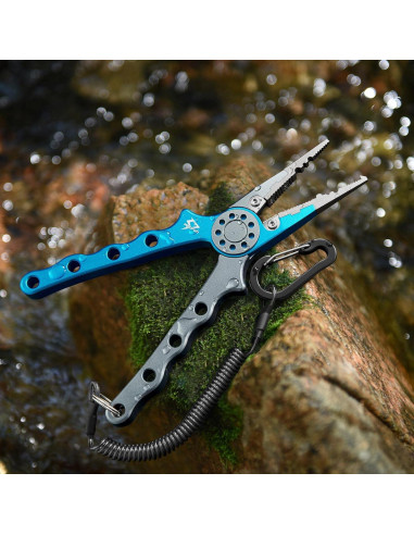 Pinzas de Pesca Piscifun de Aluminio Anticorrosión con Funda