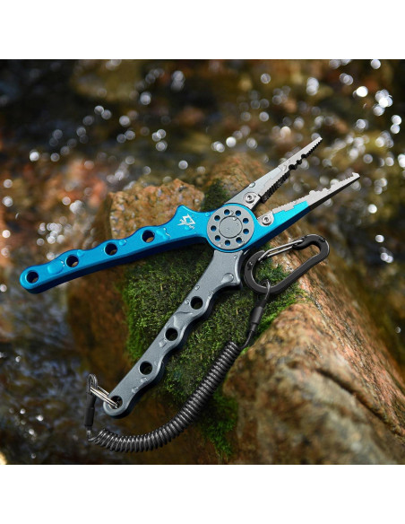 Pinzas de Pesca Piscifun de Aluminio Anticorrosión con Funda