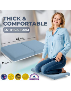 Conjunto Almohadilla Rodillas y Libro Suave Bebés Toodly 2