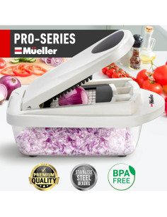 Picador de Verduras Mueller Pro 10 en 1 8 Cuchillas 1.12 kg 2