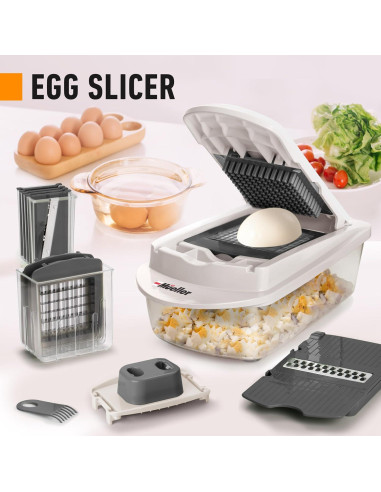 Picador de Verduras Mueller Pro 10 en 1 8 Cuchillas 1.12 kg