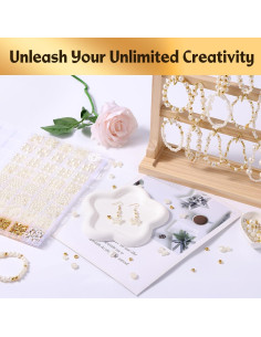 Kit de Perlas para Joyería Funtopia 1860 Piezas DIY 2