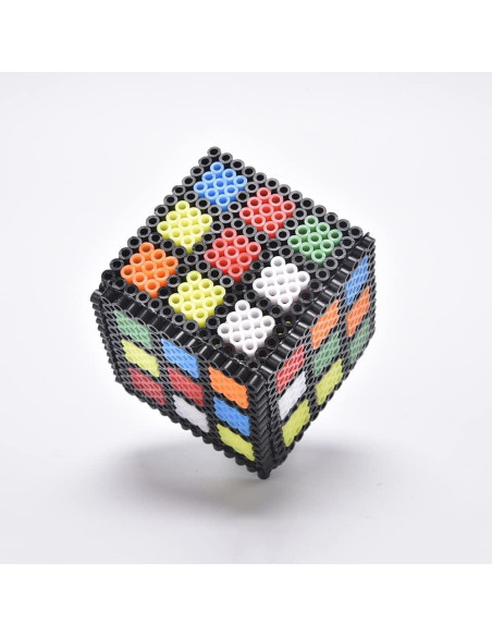 Perlas Fusibles 5MM ZLLBTMO 4400pcs Blancas y Negras