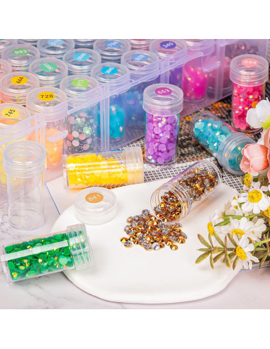 Organizador de Pintura de Diamantes KQYSLXG 60 Rejillas