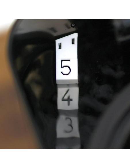 Cafetera de Goteo Mini Capresso 5 Tazas Negra Acero