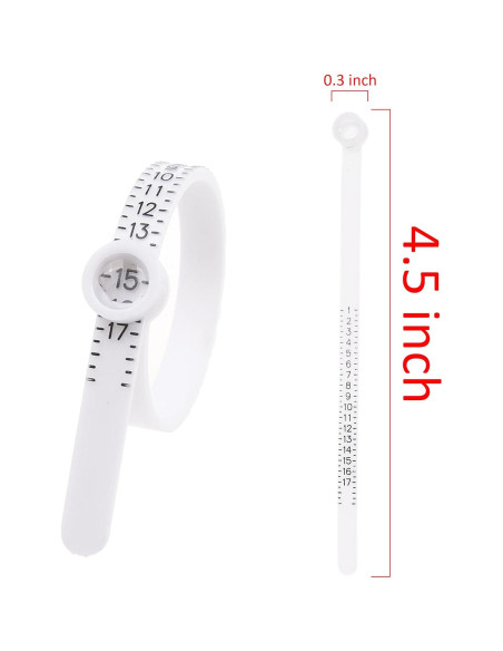 Herramienta de Medición de Tamaño de Anillo Kare & Kind 2X