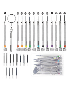 Juego de Destornilladores Teaaha 13PCS Precisión 0.6-2.0mm