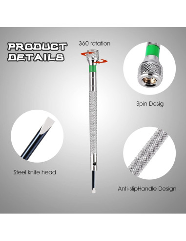 Juego de Destornilladores Teaaha 13PCS Precisión 0.6-2.0mm