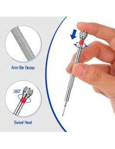 Juego de Destornilladores de Precisión Chumia 8 Piezas 0.6-1.6 mm 2