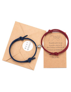 Conjunto de Pulseras para Parejas R&H Joyería Ajustables