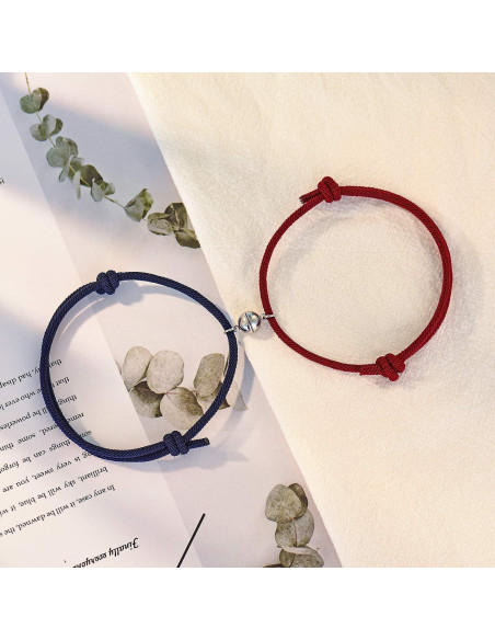 Conjunto de Pulseras para Parejas R&H Joyería Ajustables Conjunto de Pulseras para Parejas R&H Joyería Ajustables