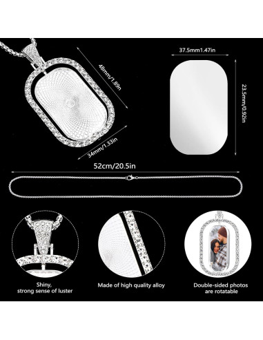 Juego de 12 Bandejas de Rhinestone Doble Cara JOUTYFOR