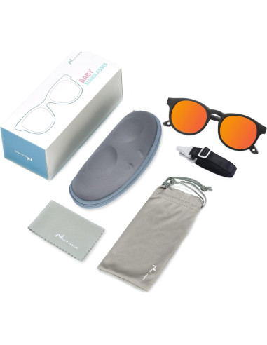Gafas de sol Nacuwa para bebés UV400 Polarizadas 0-24 meses