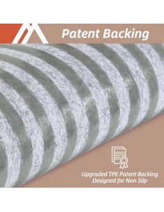 Alfombrillas Antideslizantes para Escaleras COSY HOMEER 71x23cm Beige 2