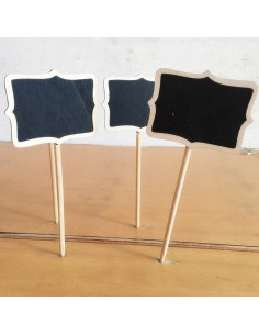 Etiquetas para Plantas XIAN 10pcs Madera Impermeables 8x18cm 2