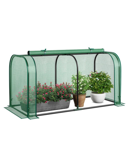 Mini Invernadero Portátil Toolsempire 120x56x61 cm Verde