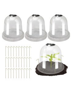 30 Piezas Cubierta Protectora de Plantas Saihisday 19.5 cm