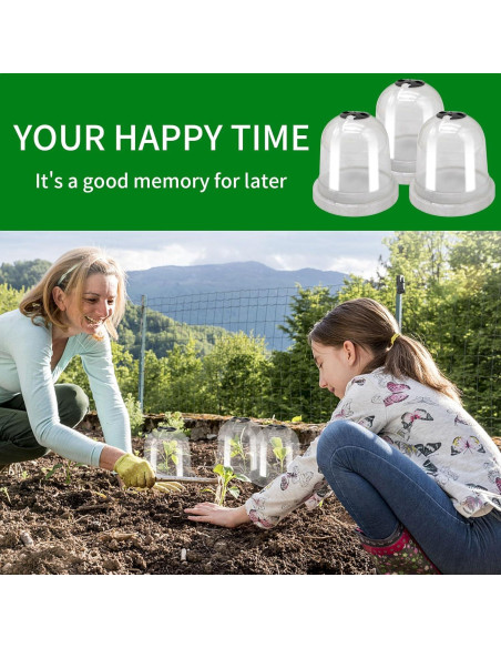 30 Piezas Cubierta Protectora de Plantas Saihisday 19.5 cm