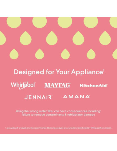 Filtro de Agua EveryDrop Whirlpool EDRARXD1 200L Verde