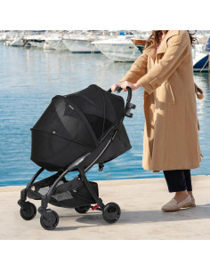 Funda para Cochecito Beberoad Love con Protección UV y Mosquitos 2