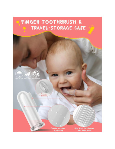 Kit de Cuidado y Aseo para Bebés 18 en 1 Rosa