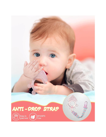 Kit de Cuidado y Aseo para Bebés 18 en 1 Rosa