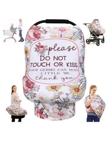 Cubierta de Asiento de Coche Metplus para Bebés - Nueva Flor