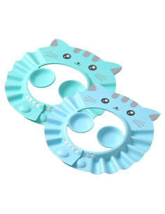 2 Protectores de Lavado de Cabello para Bebés Gato Ajustable