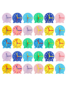 Kit de Reloj de Enseñanza Libima 30 Piezas 10 cm Colorido