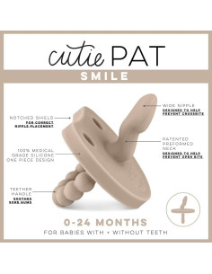 Chupete y Mordedor Ortodóntico Ryan & Rose Duna - Silicona Médica 2