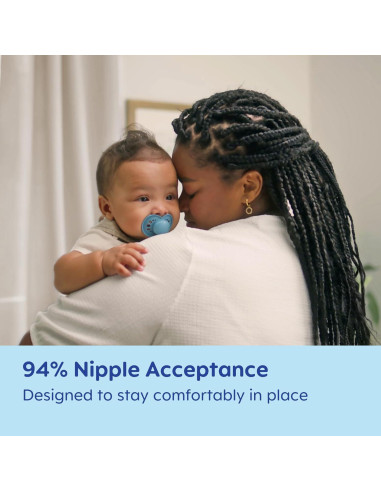 Chupetes MAM Original Mate 4 Unidades 16+ Meses Silicona BPA Free