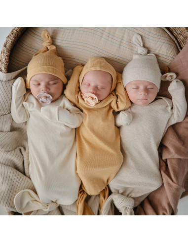 Chupete de Goma Natural FRIGG Daisy 0-6 Meses 2-Pack Rosa/Crema