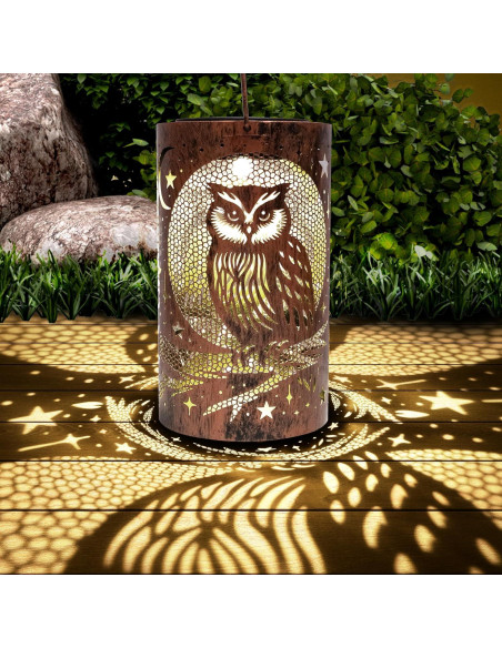 Linterna Solar Litray 18.2 cm LED IP65 para Exterior