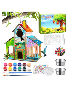Kit de Alimentador de Aves DIY Col-Pary - Manualidades para Niños