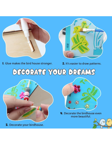 Kit de Alimentador de Aves DIY Col-Pary - Manualidades para Niños