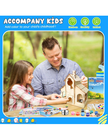 Kit de Alimentador de Aves DIY Col-Pary - Manualidades para Niños